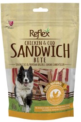 Reflex Tavuk Etli ve Morina Balıklı Sandwich Köpek Ödülü 80 gr - Reflex