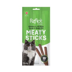 Reflex Tavuklu Ördekli Kedi Ödül Çubuğu 3 X 5 gr - Reflex