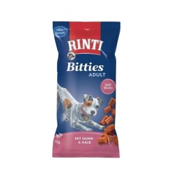 RINTI Bitties Tavuk ve Dana Etli Yetişkin Köpek Ödülü 75 gr - Rıntı