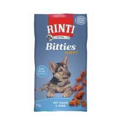 RINTI Extra Bitties Tavuklu ve Sığır Etli Yavru Köpek Ödülü 75 gr - Rıntı