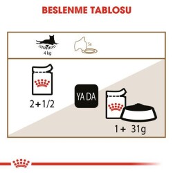 Royal Canin Ageing + 12 Pouch Yaşlı Kedi Konservesi 85 gr - 5