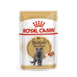 Royal Canin British Shorthair Pouch Yetişkin Kedi Konservesi 85 gr - Royal Canin
