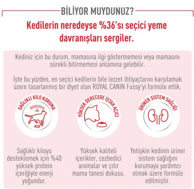 Royal Canin Fussy Exigent 35/30 Seçici Kedilere Özel Mama 4 kg - 3