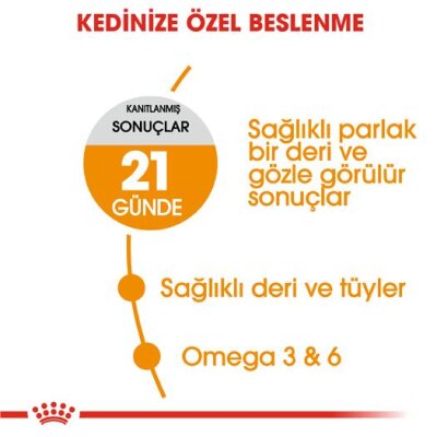 Royal Canin Hair & Skin Hassas Tüylü Kediler İçin Mama 2 kg - 4