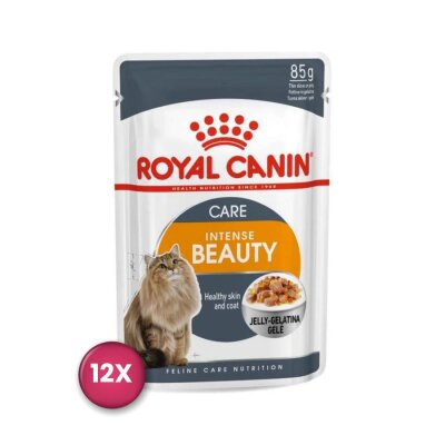 Royal Canin Intense Beauty In Jelly Yetişkin Kedi Konservesi 85 gr x 12 Adet