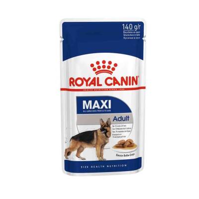 Royal Canin Maxi Adult Büyük Irk Yetişkin Köpekler İçin Parça Etli Konserve Mama 140 gr - 5