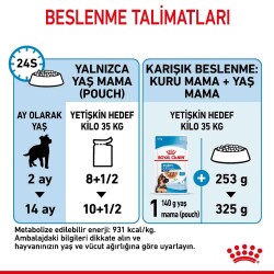 Royal Canin Maxi Puppy Büyük Irk Yavru Köpekler İçin Parça Etli Yaş Mama 140 gr - 2