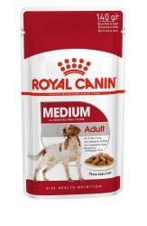 Royal Canin Medium Adult Orta Irk Yetişkin Köpekler İçin Parça Etli Yaş Mama 140 gr - Royal Canin