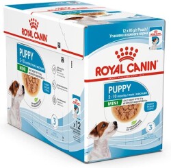 Royal Canin Mini Puppy Pouch Konserve Yavru Köpek Maması 12 X 85 gr