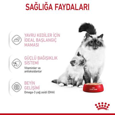 Royal Canin Mother & Baby Cat Instinctive Yavru Kedi Konservesi 195 gr - 3