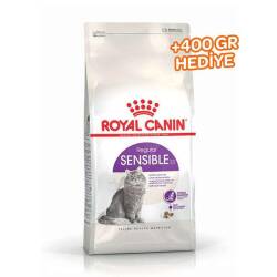 Royal Canin Sensible 33 Hassas Sindirimi Olan Kediler İçin Mama 400 gr + 400 gr Hediyeli - Royal Canin