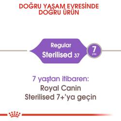 Royal Canin Sterilised 37 Kısırlaştırılmış Kedi Maması 15 kg - 3