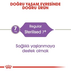 Royal Canin Sterilised +7 Kısırlaştırılmış Yaşlı Kedi Maması 3,5 kg - 2