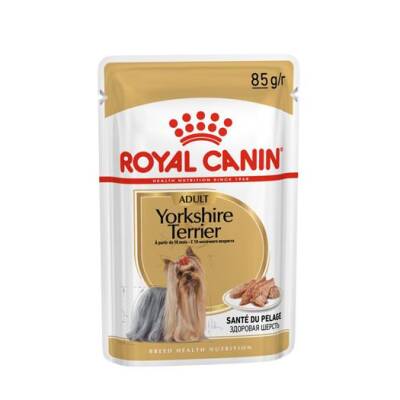 Royal Canin Yorkshire Terrier Adult Pouch Yetişkin Köpekler İçin Konserve 85 gr - 1