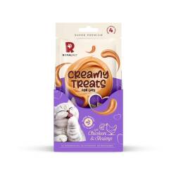 Royalpet Tavuk ve Karidesli Kedi Kreması 4 x 14 Gr - Royalpet