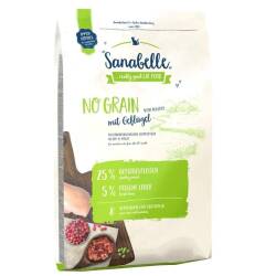 Sanabelle No Grain Kümes Hayvanlı Tahılsız Yetişkin Kedi Maması 2 kg - Sanabelle