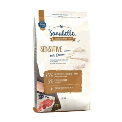 Sanabelle Sensitive Kuzu Etli Yetişkin Kedi Maması 2 kg - Sanabelle