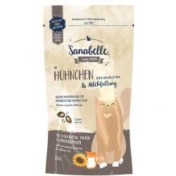 Sanabelle Tavuklu ve Süt Dolgulu Kedi Ödülü 55 Gr - Sanabelle