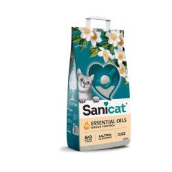 Sanicat Essential Oils Yasemin Kokulu Kedi Kumu 10 Kg - Sanicat