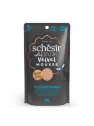 Schesir After Dark Mousse Tavuk Etli ve Bıldırcın Yumurtalı Tahılsız Yetişkin Kedi Konservesi 80 gr - Schesir