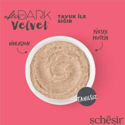 Schesir After Dark Mousse Tavuk ve Ördek Etli Tahılsız Yetişkin Kedi Konservesi 80 gr - 2