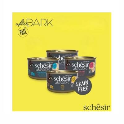 Schesir After Dark Pate Et Suyunda Karışık Lezzetler Yetişkin Kedi Konservesi 80 Gr x 12 Adet - 3