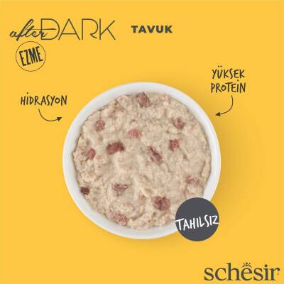 Schesir After Dark Pate Tavuk Etli Tahılsız Yetişkin Kedi Konservesi 80 gr - 2