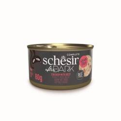 Schesir After Dark Pate Tavuk Etli ve Sığır Etli Tahılsız Yetişkin Kedi Konservesi 80 gr - Schesir