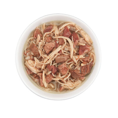 Schesir After Dark Tavuk ile Sığır Et Suyunda Yetişkin Kedi Konservesi 80 Gr  - 2