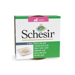 Schesir Jelly Tavuk Fileto ve Aloe Vera Jöle İçinde Yavru Köpek Konservesi 150 gr - Schesir