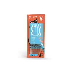 Schesir Cat Stix Somonlu Sıvı Krema Kedi Ödülü 6 X 15 gr - Schesir