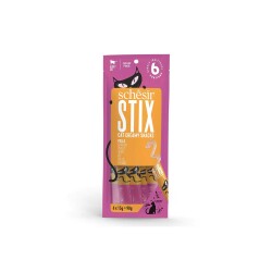 Schesir Cat Stix Tavuklu Sıvı Krema Kedi Ödülü 6 X 15 gr - Schesir