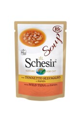 Schesir Doğal Alabalık ve Papayalı Kedi Çorbası 85 gr - Schesir