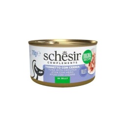 Schesir Jöle İçinde Ton ve Orfoz Balıklı Yetişkin Kedi Konservesi 70 gr - Schesir