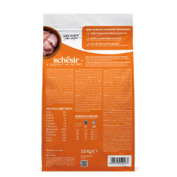Schesir Hayvansal Monoprotein Formülü Tavuklu Yetişkin Kedi Maması 1,5 kg  - 3