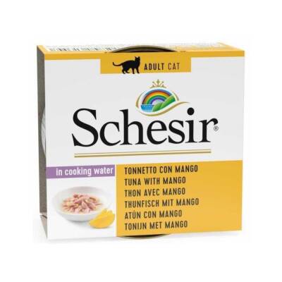 Schesir Nature Ton Balıklı ve Mangolu Kedi Konservesi 75 gr - 2