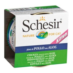 Schesir Tavuk ve Aloeveralı Yavru Kedi Konservesi 85 gr - Schesir