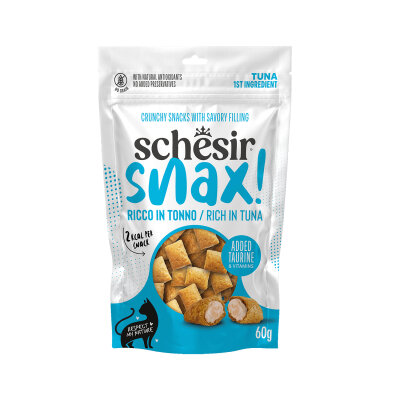 Schesir Snax Ton Balıklı Dolgulu Kedi Ödül Maması 60 Gr 
