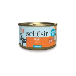 Schesir Tamamlayıcı Sardalyalı Sos İçinde Kedi Konservesi 70 gr - Schesir