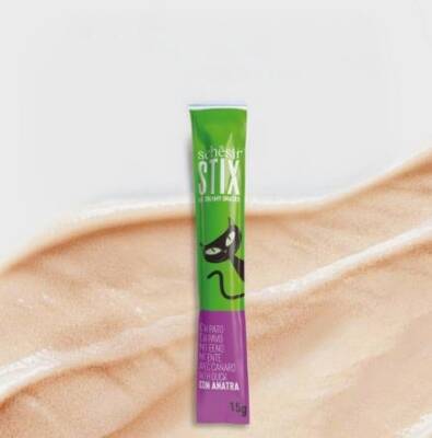 Schesir Stix Tavuk, Somon ve Ördekli Karışık Kedi Ödülü 1 Adet - 1