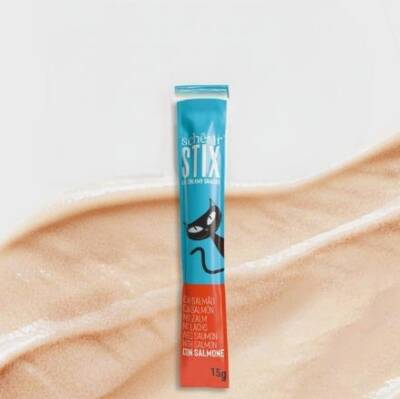 Schesir Stix Tavuk, Somon ve Ördekli Karışık Kedi Ödülü 1 Adet - 3