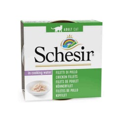 Schesir Suda Pişirilmiş Tavuklu Kedi Konservesi 85 gr - Schesir