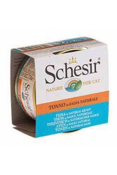 Schesir Soslu Ton Balıklı Tahılsız Yetişkin Kedi Konservesi 70 gr - Schesir