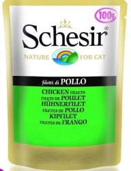 Schesir Pouch Tavuk Fileto Yetişkin Kedi Konservesi 100 gr - Schesir