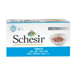 Schesir Ton Balıklı Kedi Konservesi 50 gr (6 AL 5 ÖDE) - Schesir