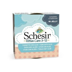 Schesir Ton Balıklı Aloeveralı Yavru Kedi Konservesi 85 gr - Schesir