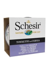 Schesir Ton ve Orfoz Balıklı Jöleli Kedi Konservesi 85 gr - Schesir
