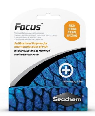 Seachem Focus Antibakteriyel Tedavi Destekleyici  5 Gr