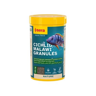 Sera Cichlid Malawi Granules Balık Yemi 250 Ml 135 Gr