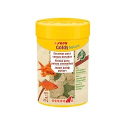 Sera Gold Nature Japon Balığı Pulları Yemi 100 ml - Sera